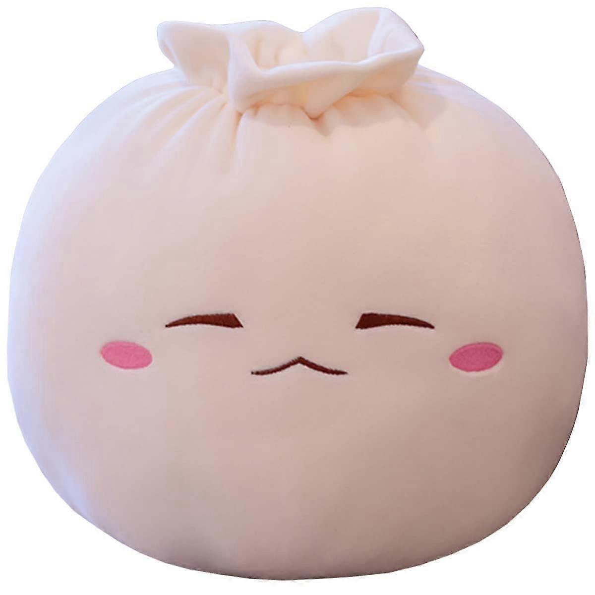 Dumpling Plush Pillow For Kids Soft Comfort 12.2 X 9.8 Inch Size Soft Plush Material Dumpling Design