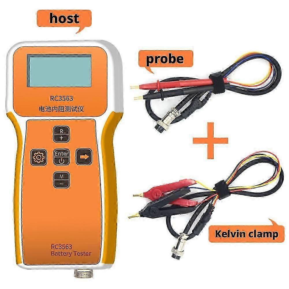 Voltage Internal Resistance Tester Highprecision Phosphate Batterytester  Probe