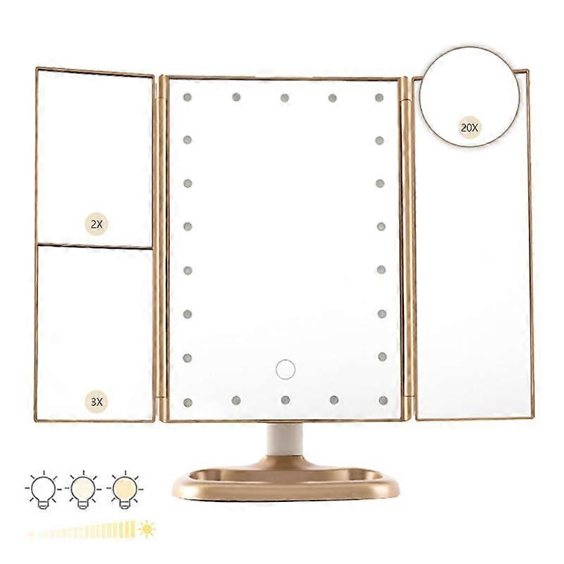 Vanity Mirror for Makeup and Desk Use