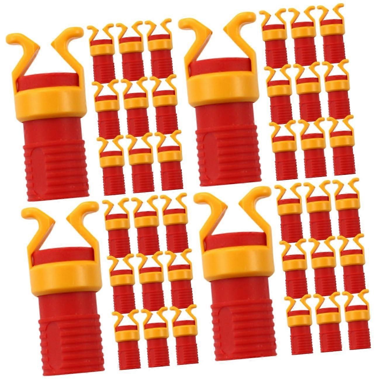 4 Sets Mini Screw Clamp Tool for Woodworking, 6-8mm Handle Screw Holder, 10pcs Gripper for Various Screw Shapes