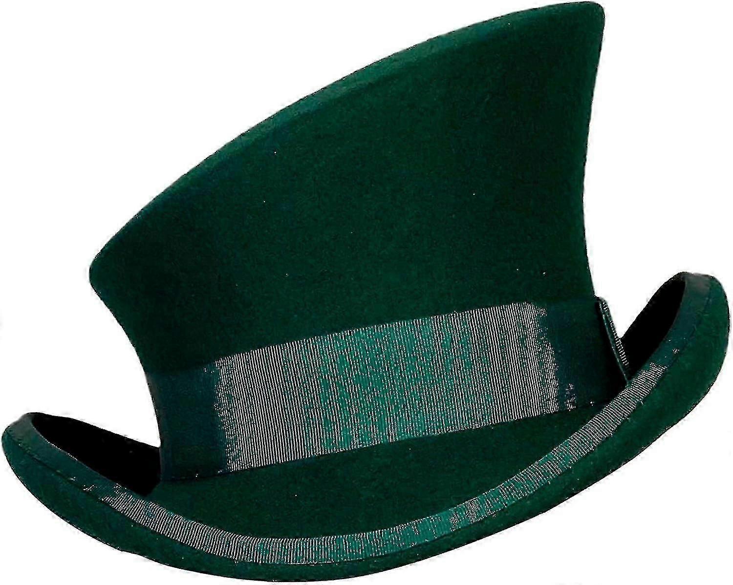 Asimetrik Üst Şapka Yün Şapka Kadın Erkek Unisex Şapka Punk Şapka Üst Şapka Moda Kurdele Dekoratif Şapka Şapka Kulak Kapaklı