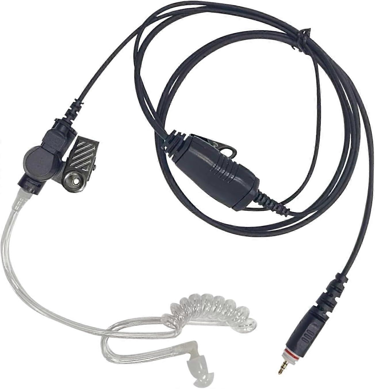 CLP1010e Walkie Talkie Earpiece With Mic - Acoustic Tube Earpiece For UHF Radios - Compatible With CLP-1010e CLP-1080e