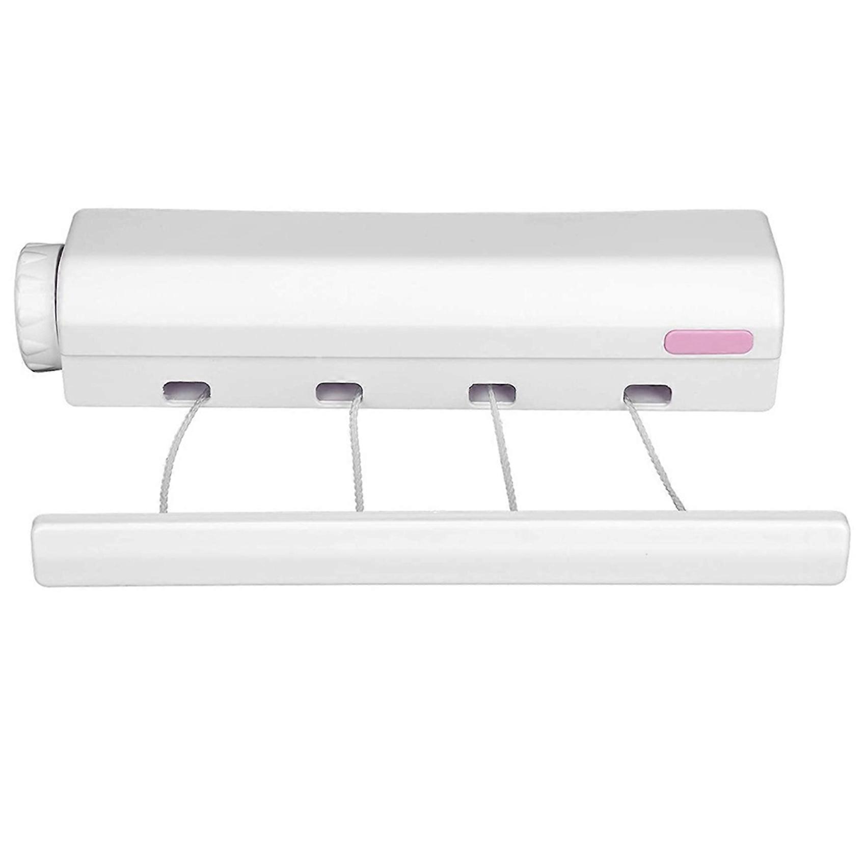 Retractable Clothesline Telescopic Indoor Outdoor Wall (4 Lines)