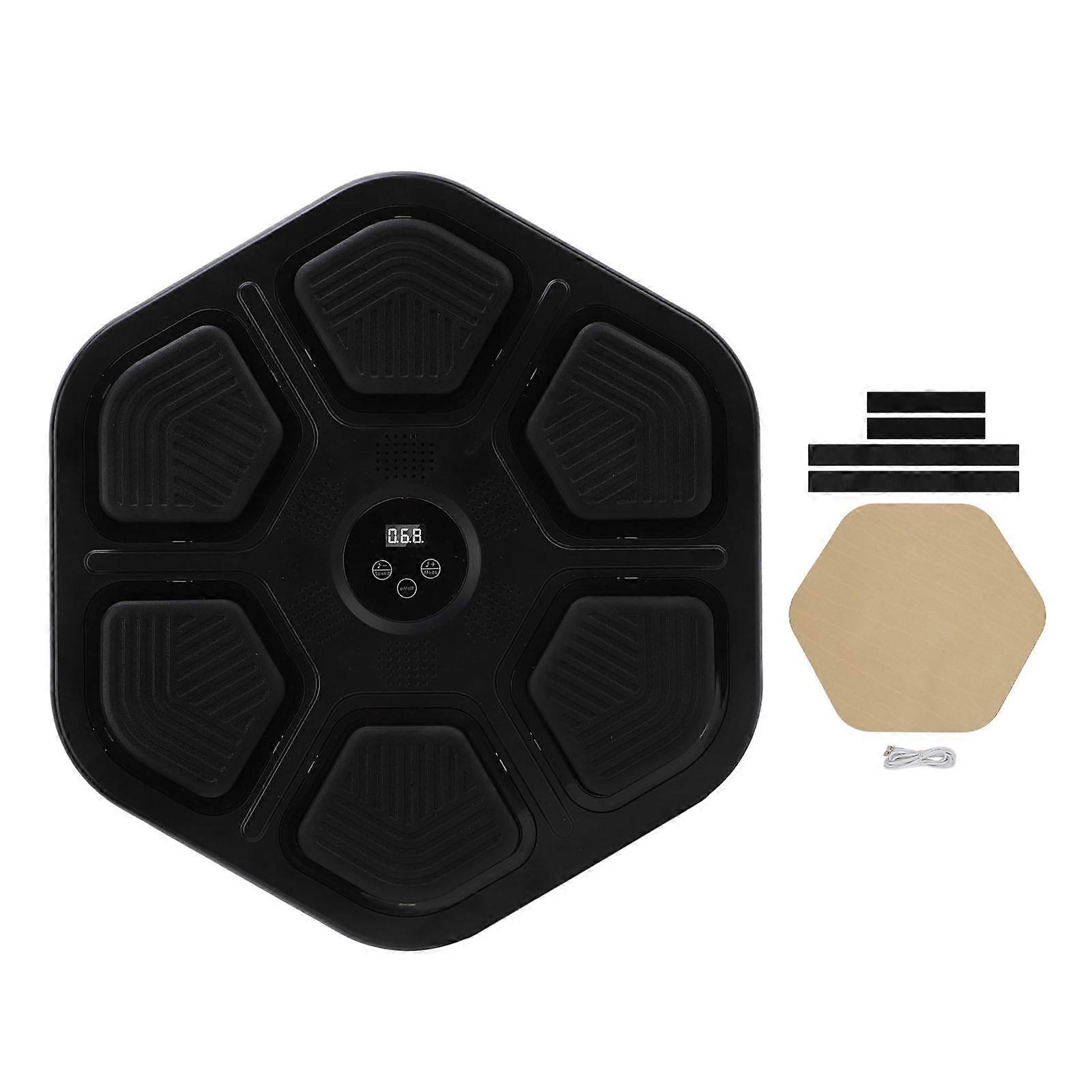 Music Boxing Machine Kids Adults Trainer Smart Bluetooth Electronic Target Training Equipment