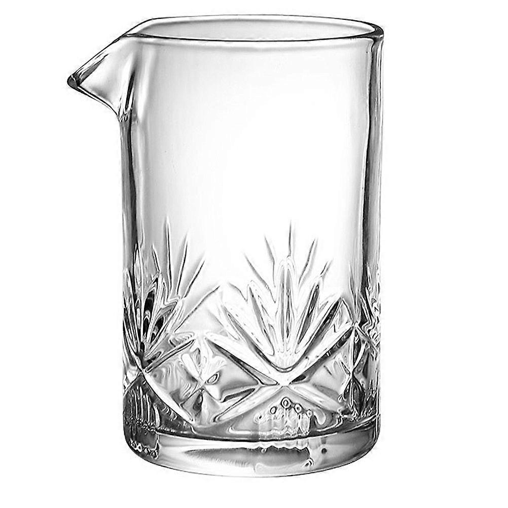 1Pc 700ML Crystal Cocktail Mixing Glass Bar Mixing Pitcher for Stirring Drinks