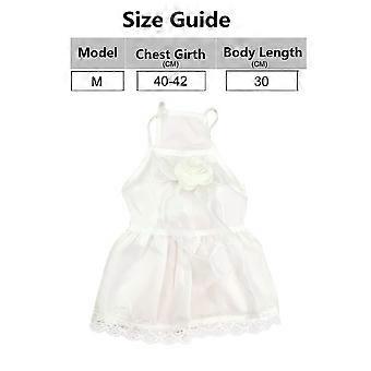 Lightweight Dog Vest, Easy Get On Dog Clothes, Bow Decor Mesh Soft Fabric Pet Cat Clothes Skirt Cat Dog Dress