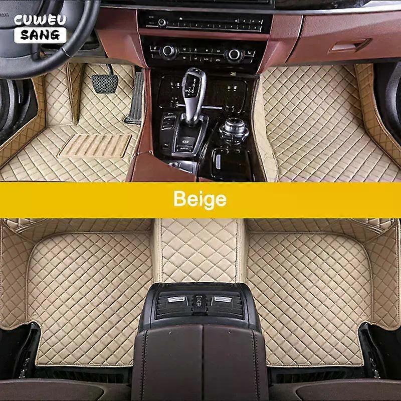 CUWEUSANG Custom Car Floor Mats For BYD Atto 3 Dolphin Seal F0 F3 F6 E6 G3 G6 S6 Song Qin Auto Carpets Foot Coche Accessorie