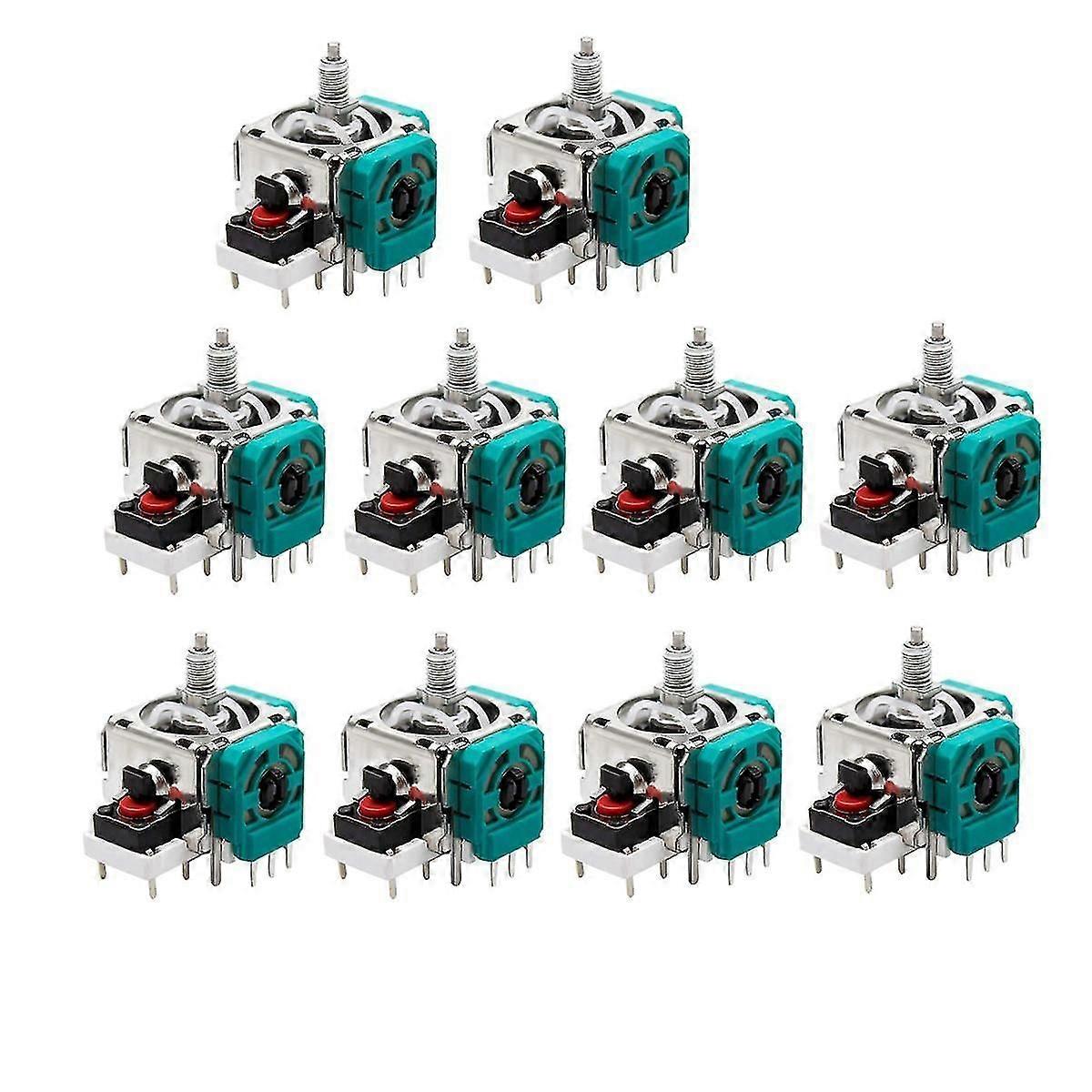 10 PCS 3D Analog Joystick Module, Compatible with One Elite Game Controller