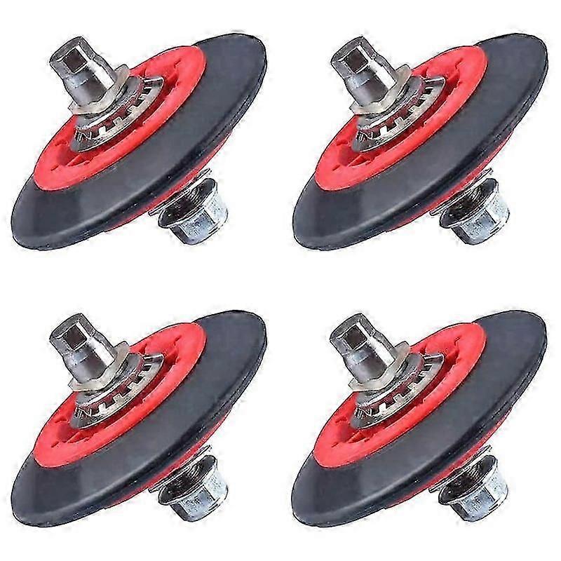 4 Pack of 4581EL2002C Dryer Drum Roller Assembly Fit for LG, , Replace Part 4581EL3001C, PS8260240