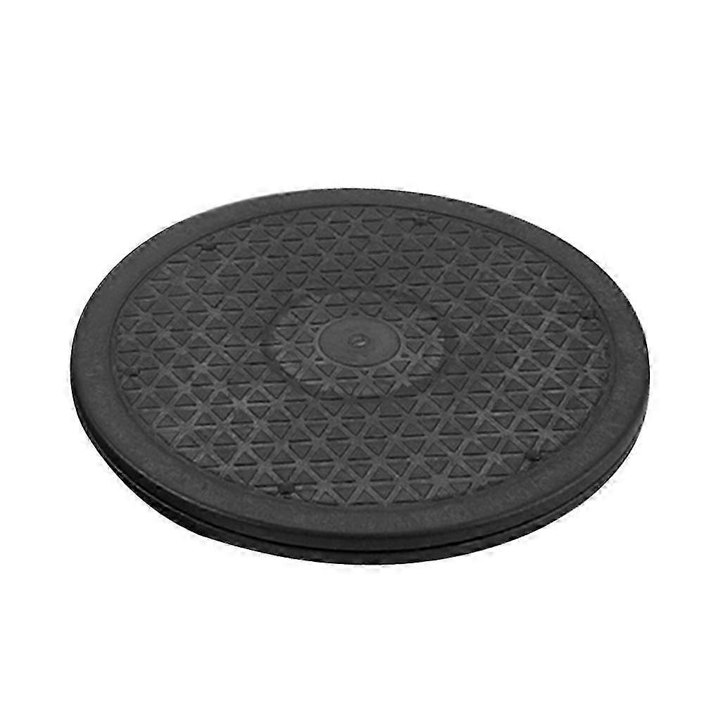 Rotating Swivel Plate Flexible Rotation Stand 360 Degree Heavy Duty Lazy Susan Turntable Organizer for Clay-size:25cmx1.8cm
