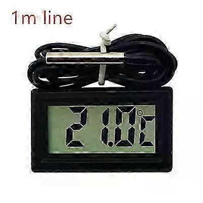 Measuring Temperature Range -50 To 110 Water Temp Gauges Car Temparuture Meter Portable Digital Lcd Display Sensor
