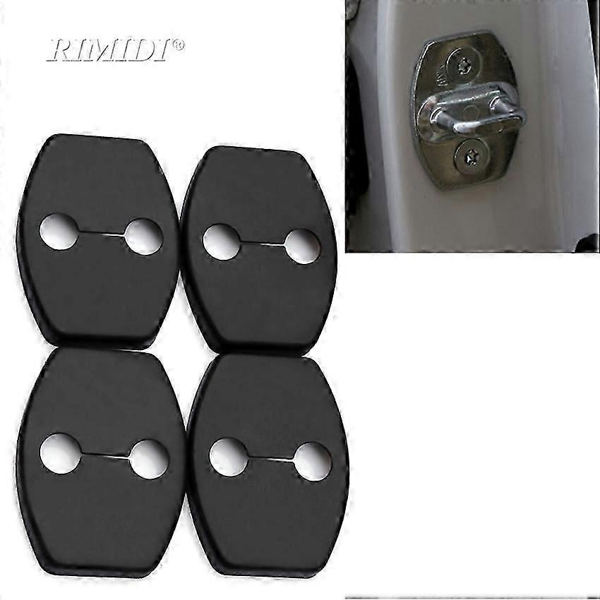 4 יחידות / סט קישוט מנעול דלת כיסוי כיסוי כיסוי עבור טויוטה קורולה קאמרי Avensis Rav4 יאריס אוריס עיצוב רכב