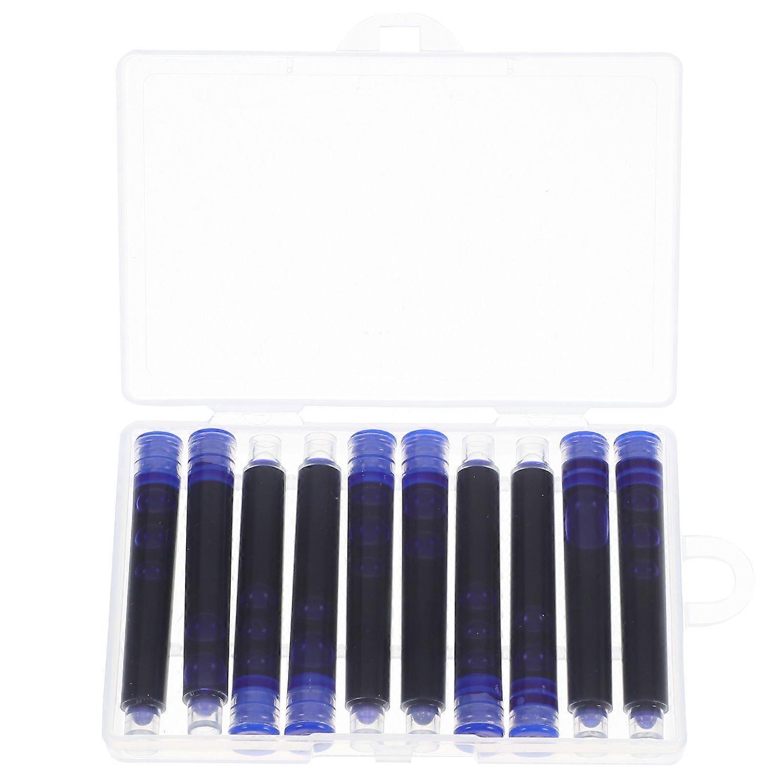 1 Set Refillable Fountain Pen Ink Cartridges Fast Drying Ink Refills For School Use Ensures Clean Writing Suitable For Students Improves Writing Exper