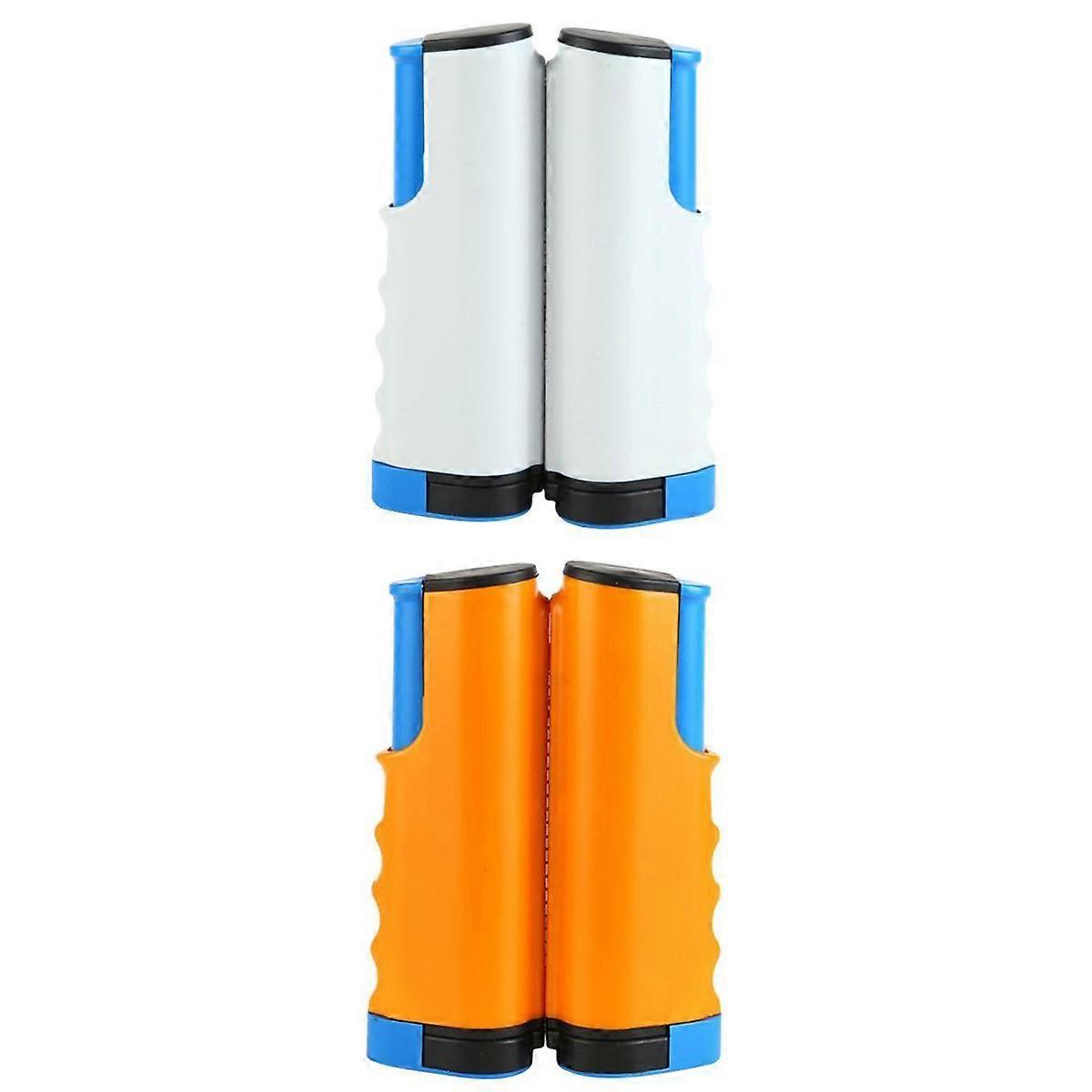 2x Retractable Table Tennis Net Grid Sturdy Pong Playing Net Rack