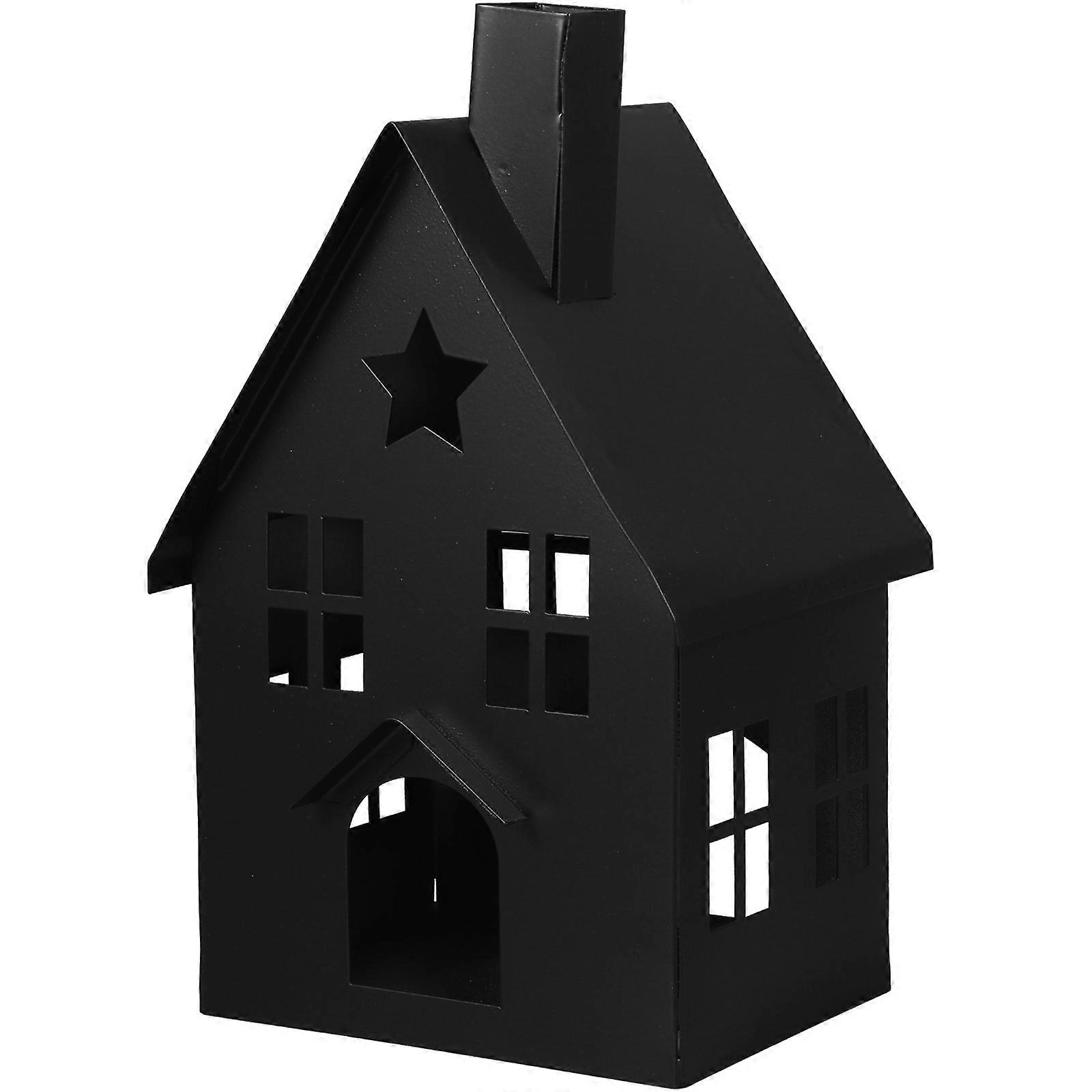 House Shaped Tea Light Stand, Sturdy Construction, Suitable for Various Themes