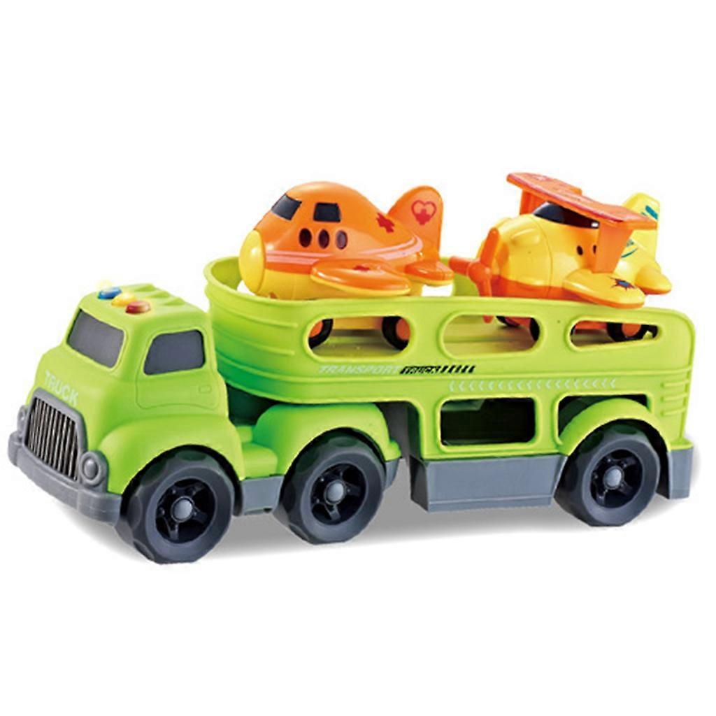 Children Interactive Interactive Appliance Educational Set Toys Outdoor Games Two-layer Truck  Green