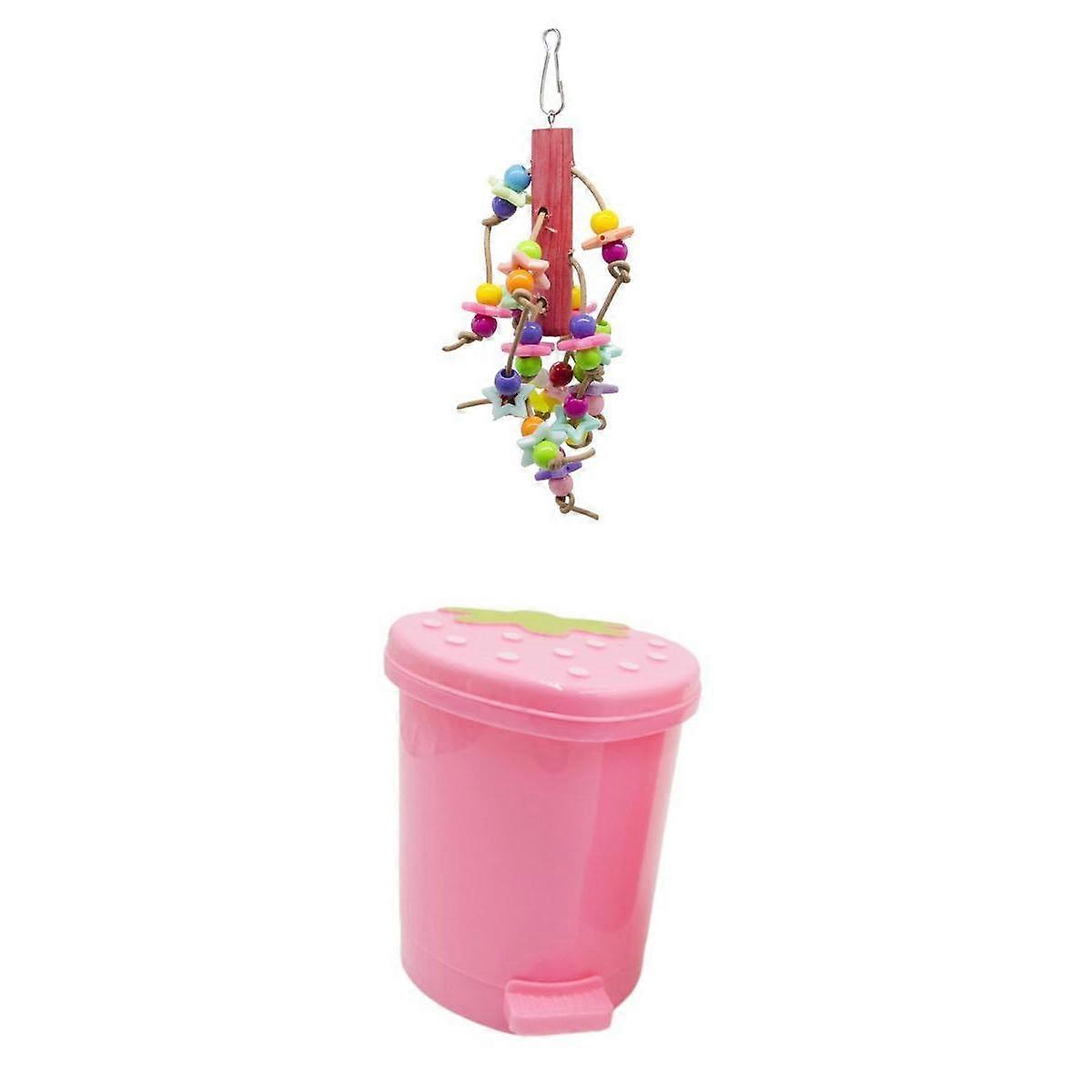 Set of 2, Bird Parrot Intelligence Toy for Canaries Lovebirds Parakeets