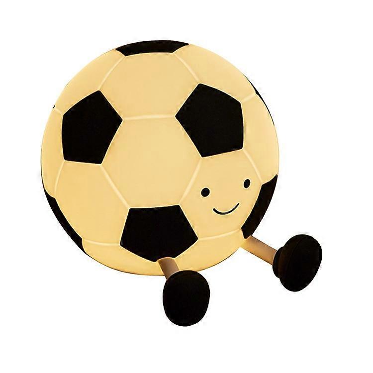 Soccer Night Light Touch Sensor Lamp Rechargeable Silicone Nightlight Home Decor