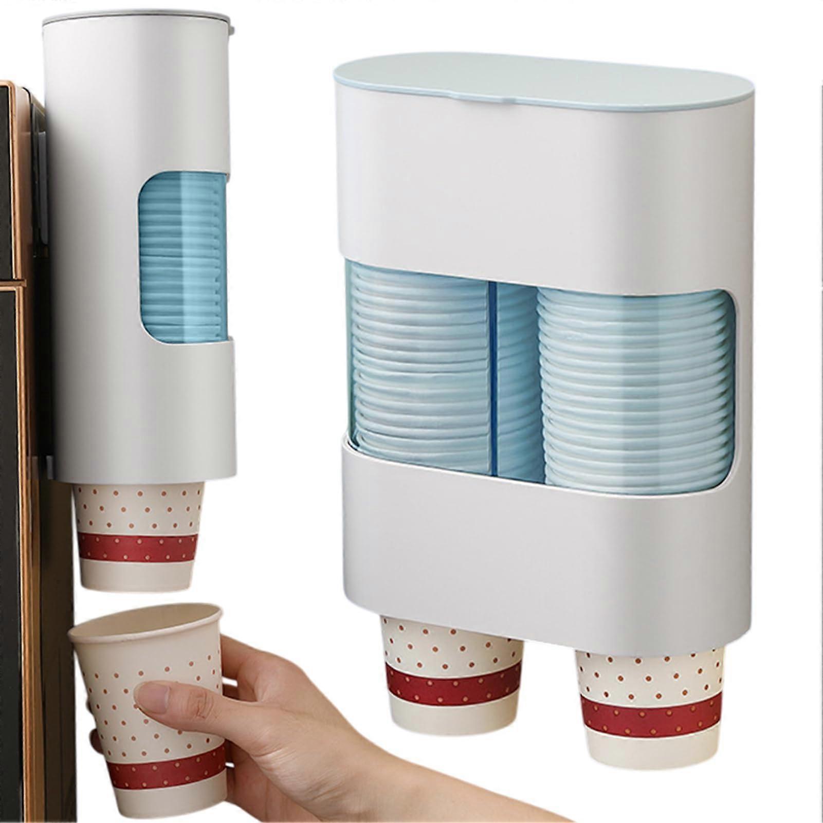 Mural Cup owner dispenser cup distributor wall frame Blue