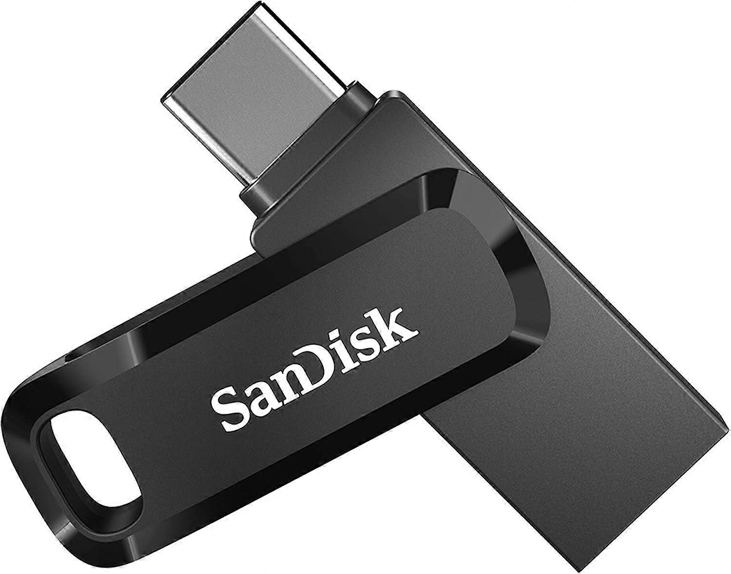 2025 Senaste Modell 128GB Ultra Dual Drive Go USB Type-C Flash-enhet, Svart -