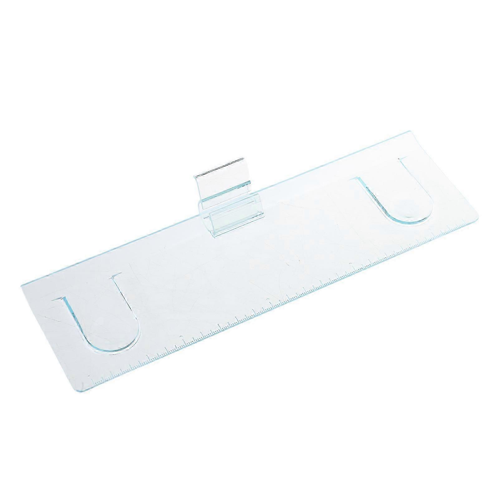 Monitor Document Holder Clip Monitor Note Organiser for Laptops, Document Paper Holder for Typing Reading Document Transparent gray