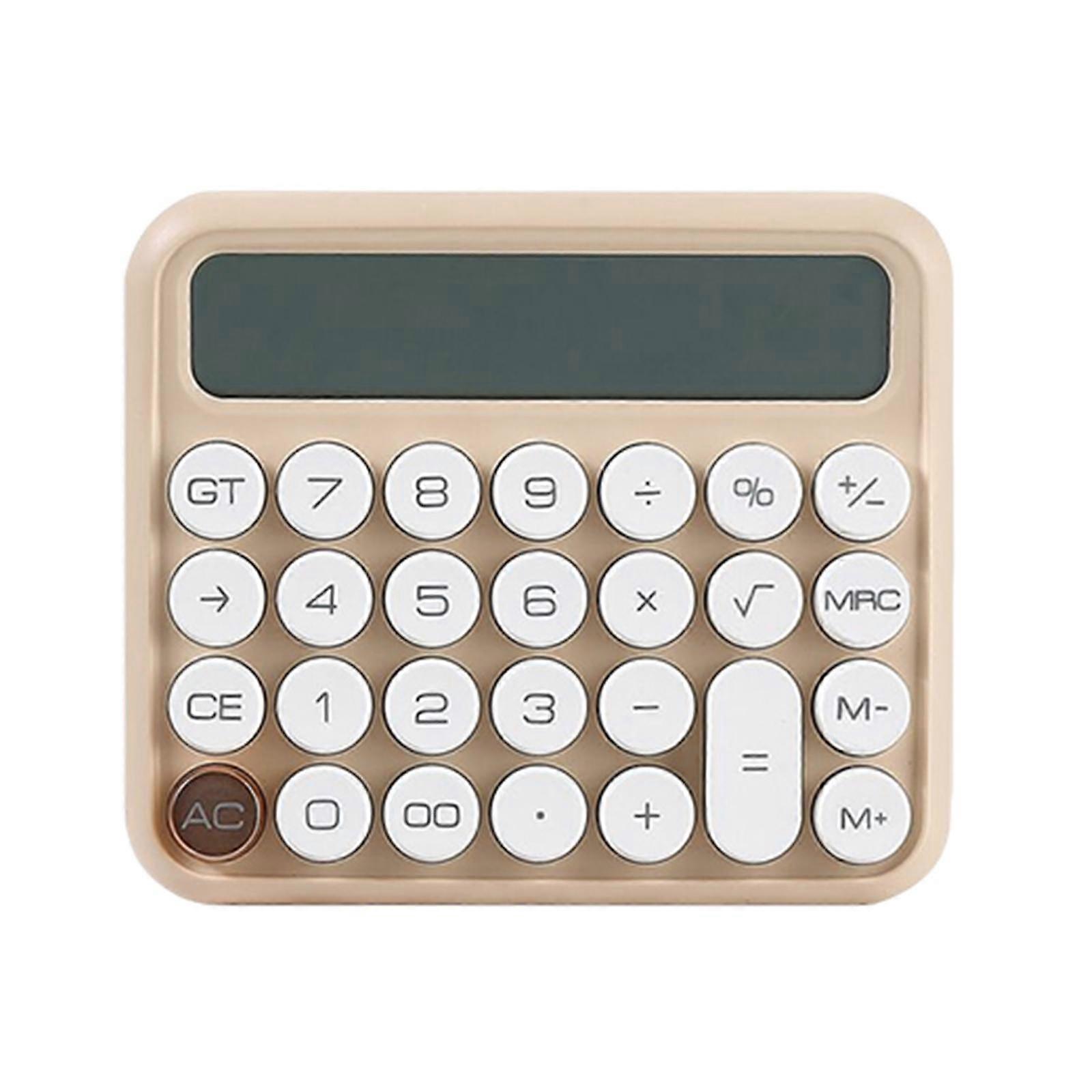 Portable Desktop Calculator Large LCD Display Accessories Standard Calculator