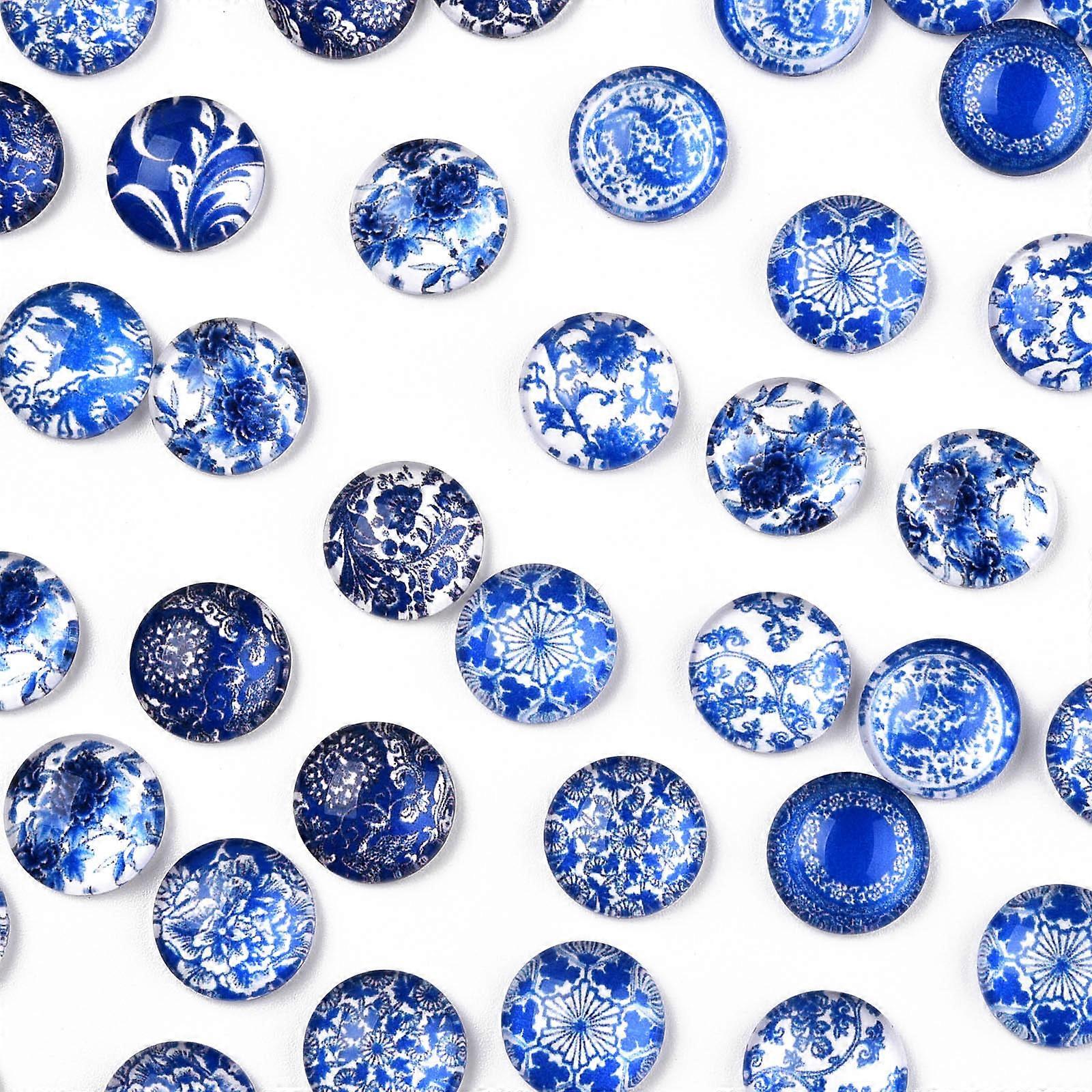 1Box 24Pcs 12 Style Transparent Acrylic Beads Craft Beads