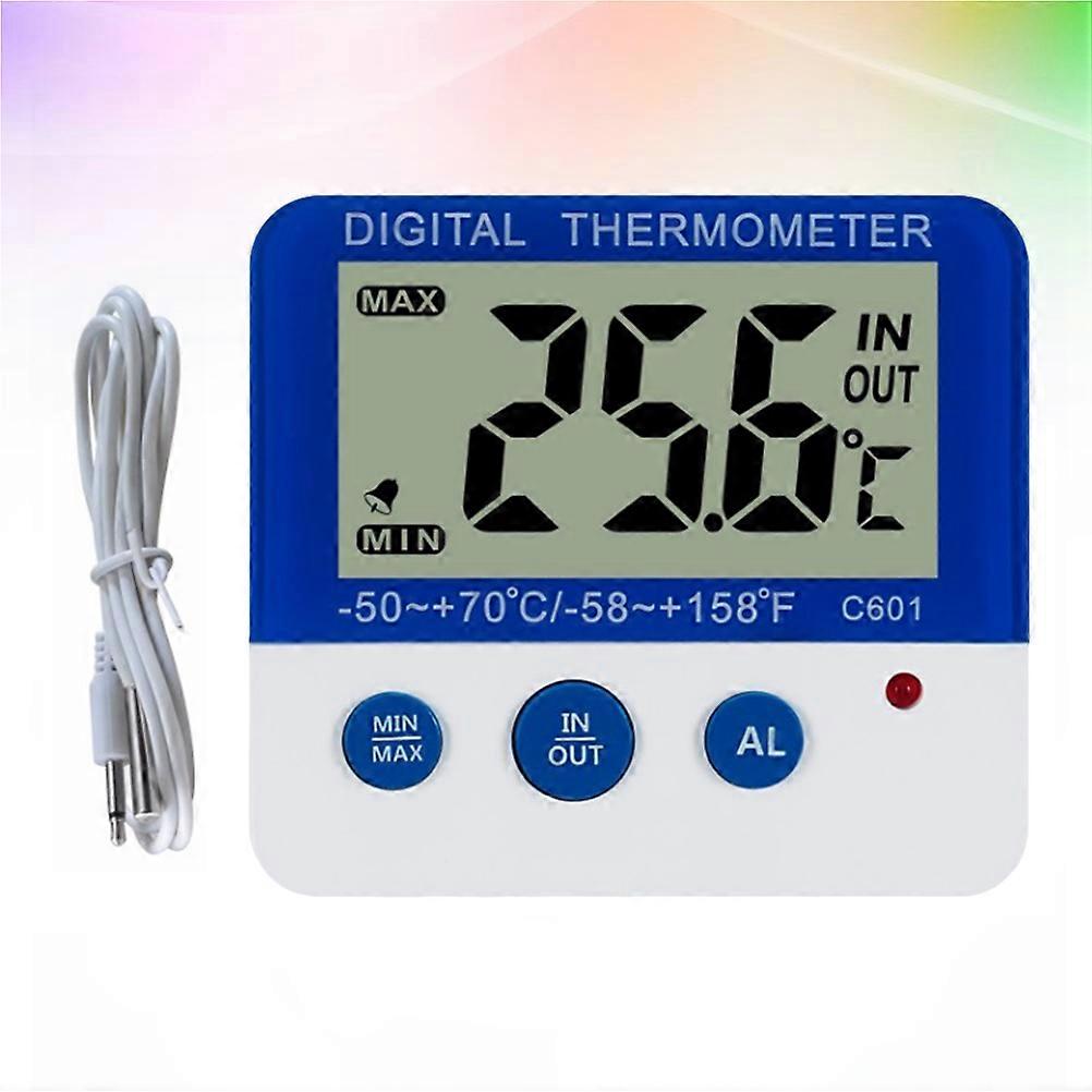 Digital Temperature Reader for Indoor Outdoor Spaces with Alarm System C601