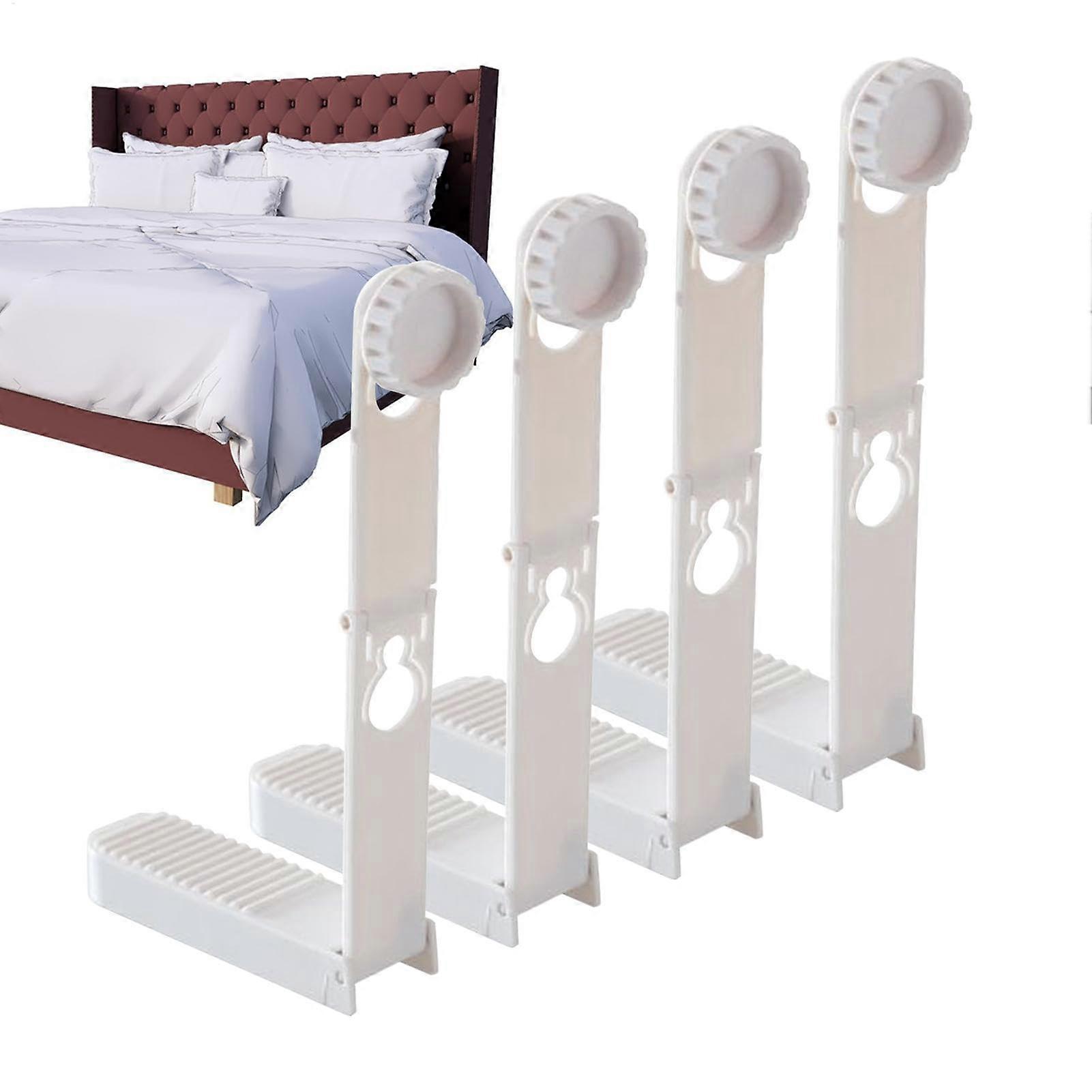 STAPTED Blechklammern, Bettblechklammern, 4x adjustable bed sheet fasteners NonSchlupfGriffer, firm, tight accessories