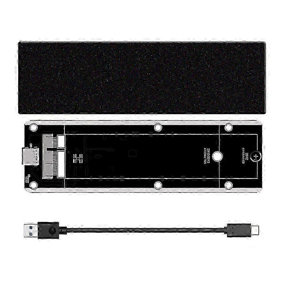 For 2012 Air A1425 A1398 A1465 A1466 SSD Case USB3.2 GEN2 6Gbps M.2 SATA SSD Box SSD Enclosure A-C