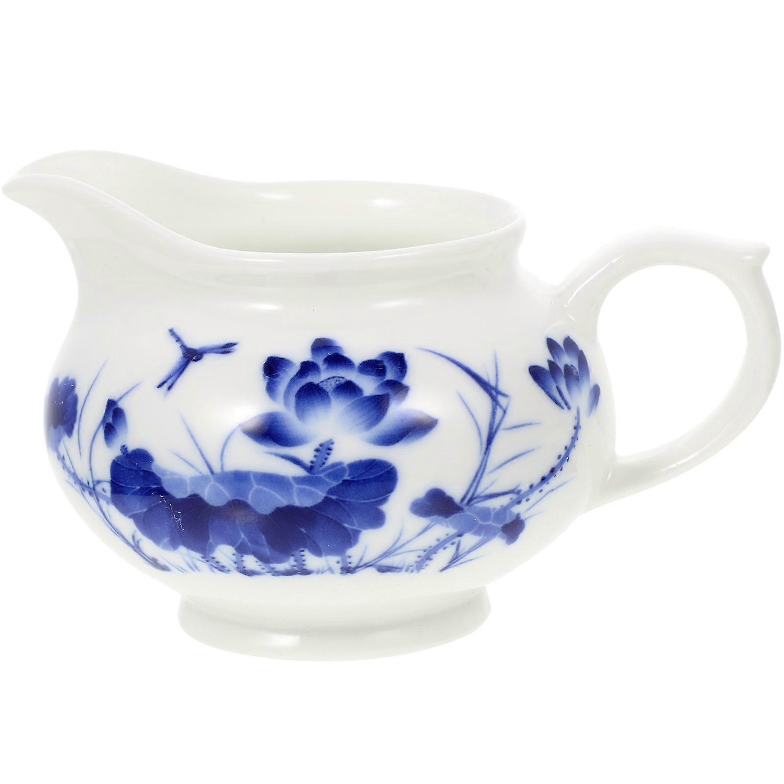 Gravy Boat With Saucer Ceramic Storage Container For Housewarming Party 1Pcs