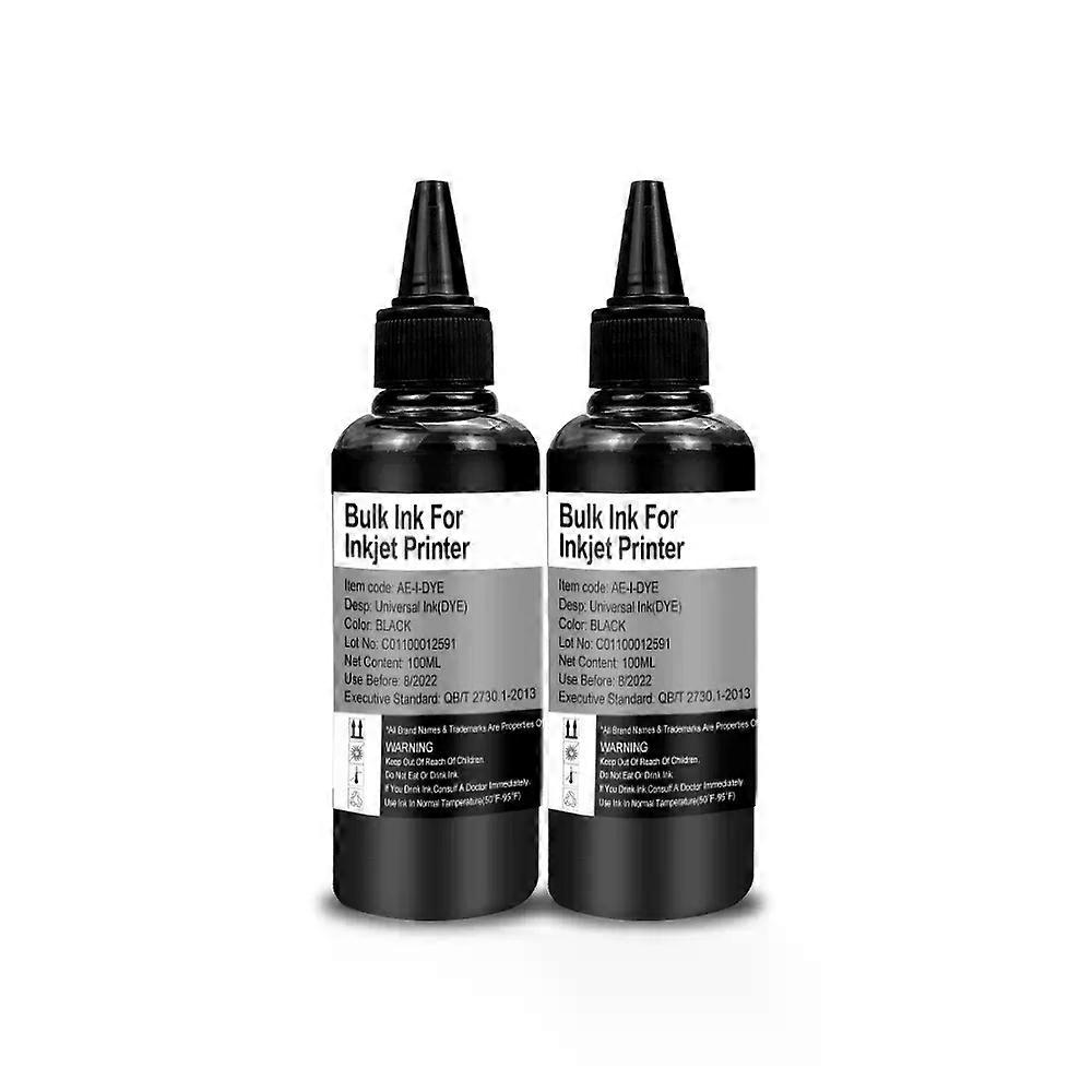 CRTBOTW Refill Dye Ink Kit Pro tiskárnu a kazetu Canon HP Epson Brother CISS Ink a doplnitelný kompatibilní dye ink Eco tank