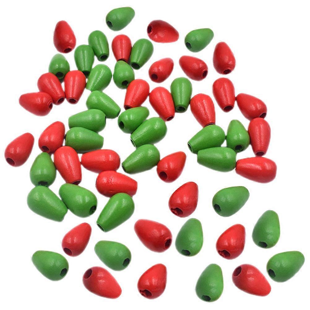 Beads For Diy Wood Bracelet Loose Beads Stringing Through Assorted Shape Craft Enthusiasts 200Pcs