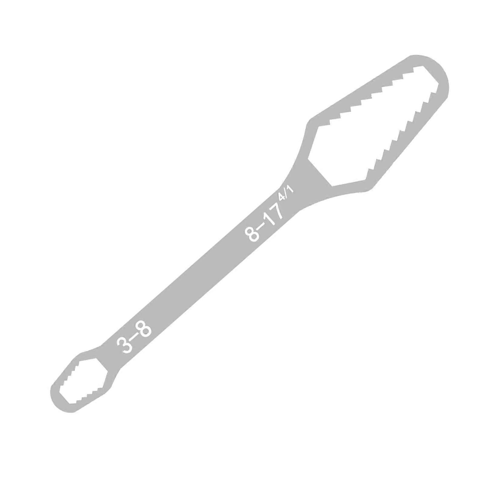 "3mm-22mm Torx Wrench Adjustable Multifunctional Double-Headed Spanner for Versatile Repair Needs"