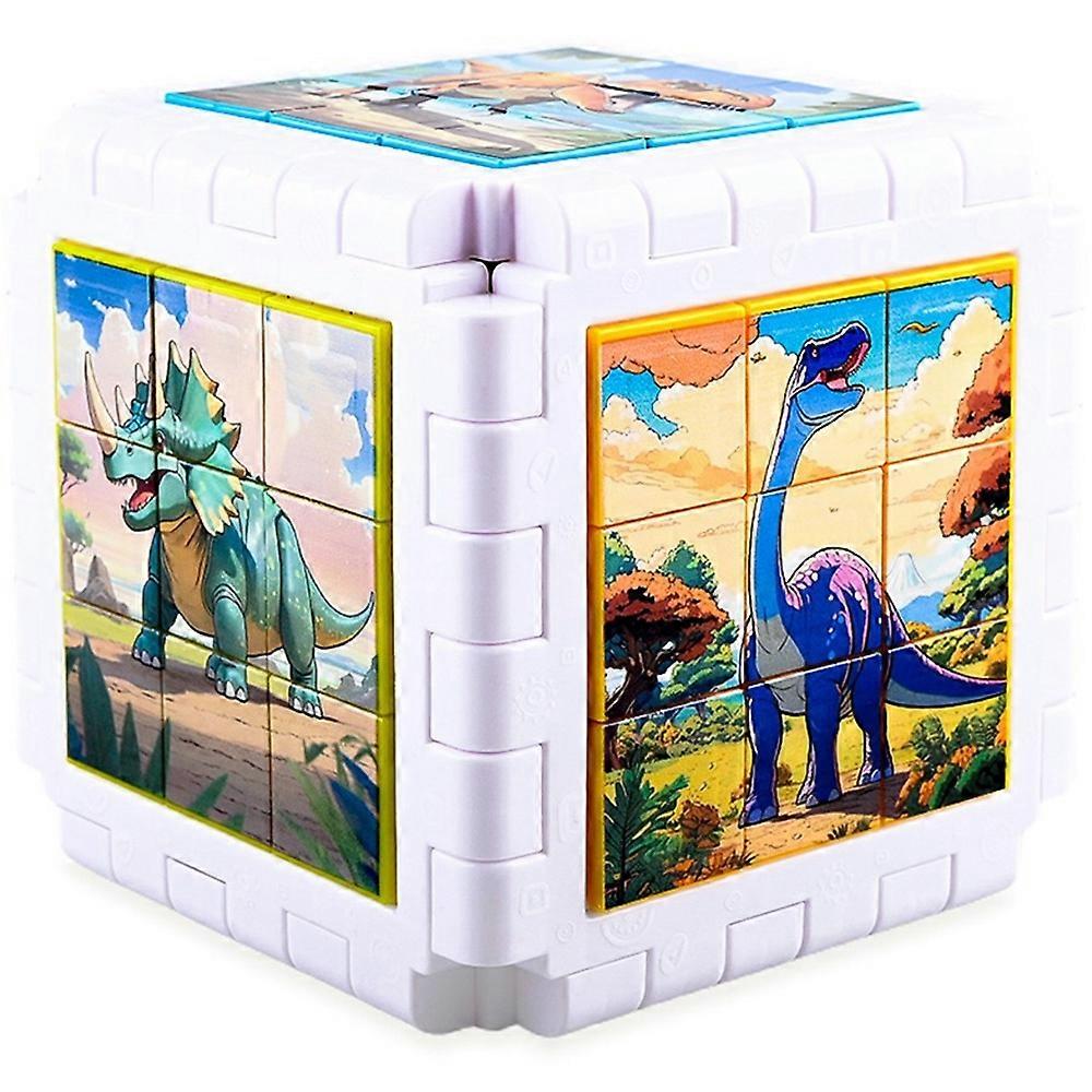 YH8391-1 Puzzle Cube Hexahedron Toys Educational Game Brain Teaser