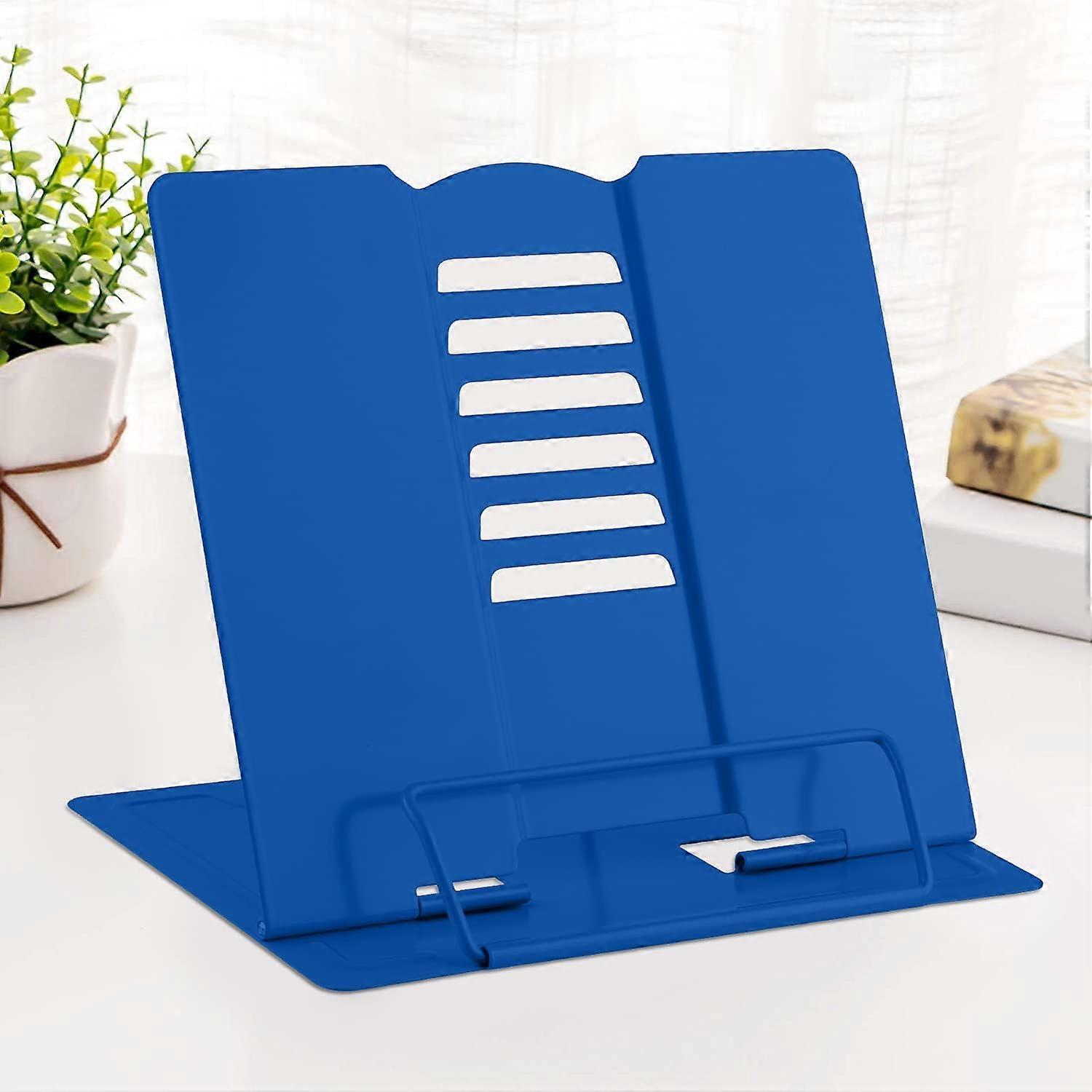 Metal Book Stand for Desk, Reading Support, Book Support, Adjustable Cookbook Stand, Document Stand