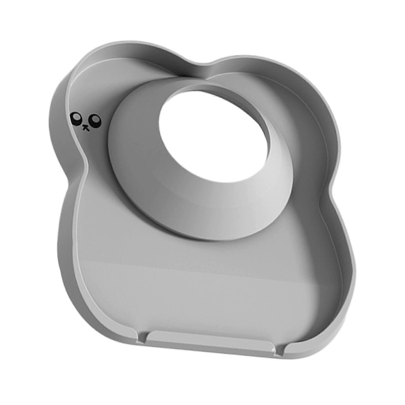 Wasserhahn-Spritzschutz Faucet Splash Guard For Kitchen Sink Bear Shell Style Soap Holder Draining Mat Gray