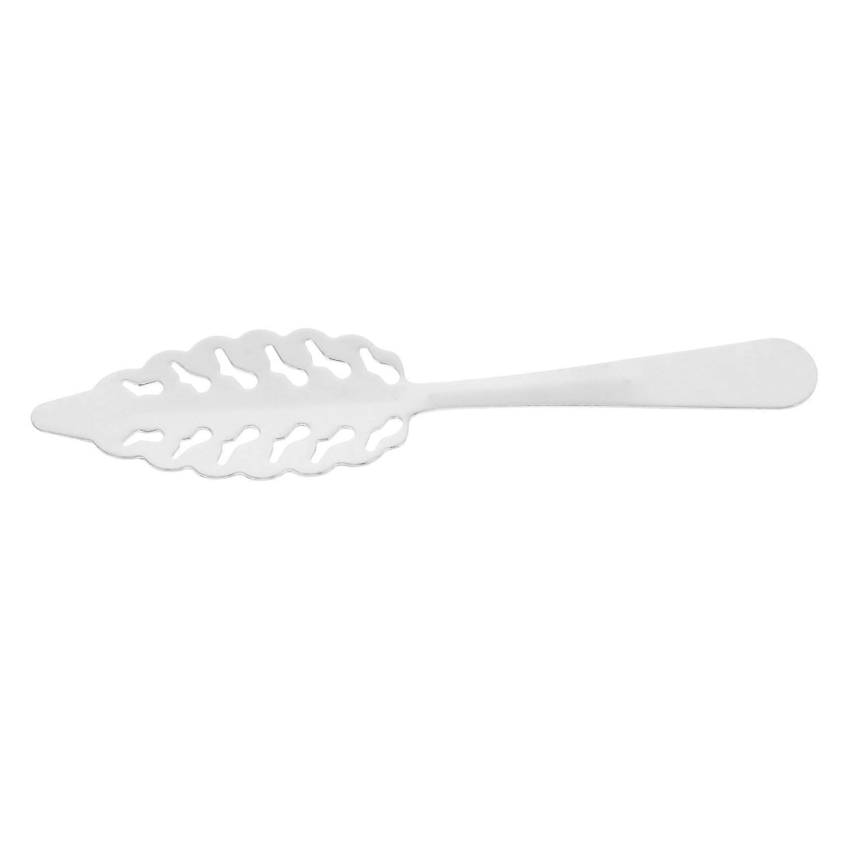 Stainless Steel Absinthe Spoon With Sieve Cocktail Filter For Bar and Home, Multifunctional For Sugar Cubes and Drinks
