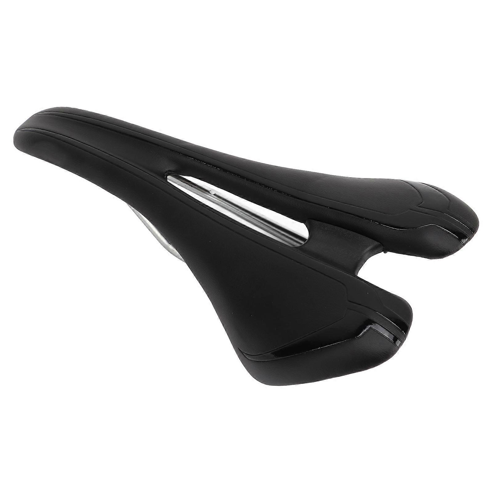 Black Bicycle Saddle Sponge 271g Shock Absorption Cushion