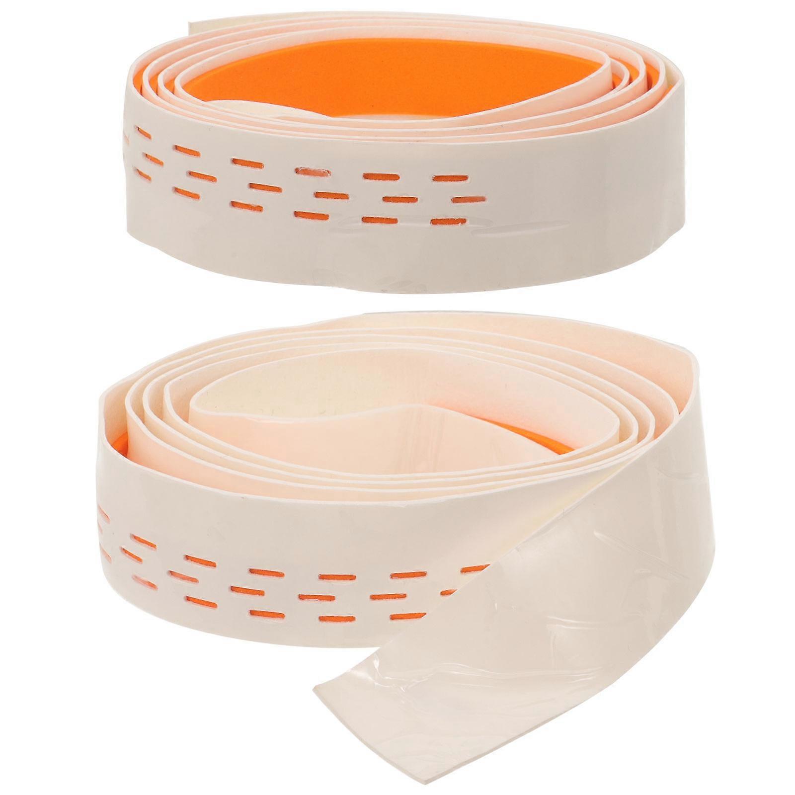 Racket Overgrips Tapes Tennis Racket Non Slip Bright Color Design 110.00X2.50X0.20CM Super Absorbent 2Pcs