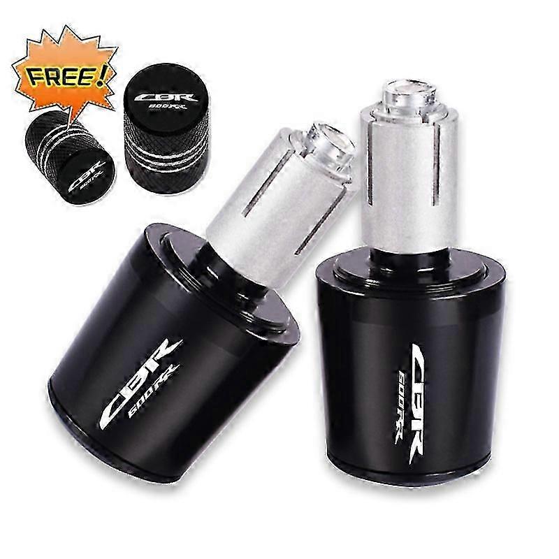 Fit For  Honda CBR600RR 2003 2004 2005 2006 2007 2008 2009 2010 2011 Motorcycle CNC Handle Bar Handlebar Grips Cap End handle Plugs