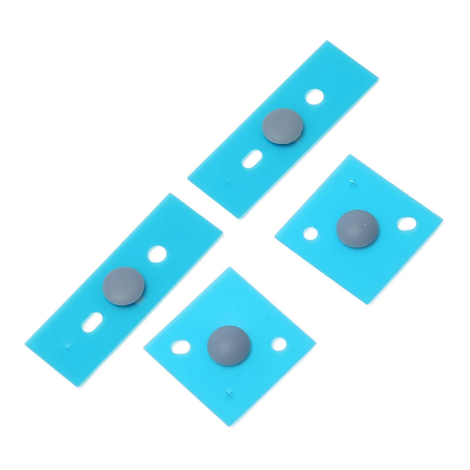 Laptop Bottom Case Feet Anti Slip Round Dot Accurate Size Durable Laptop Foot Pads for Surface 3 4 5 Replacement Blue 