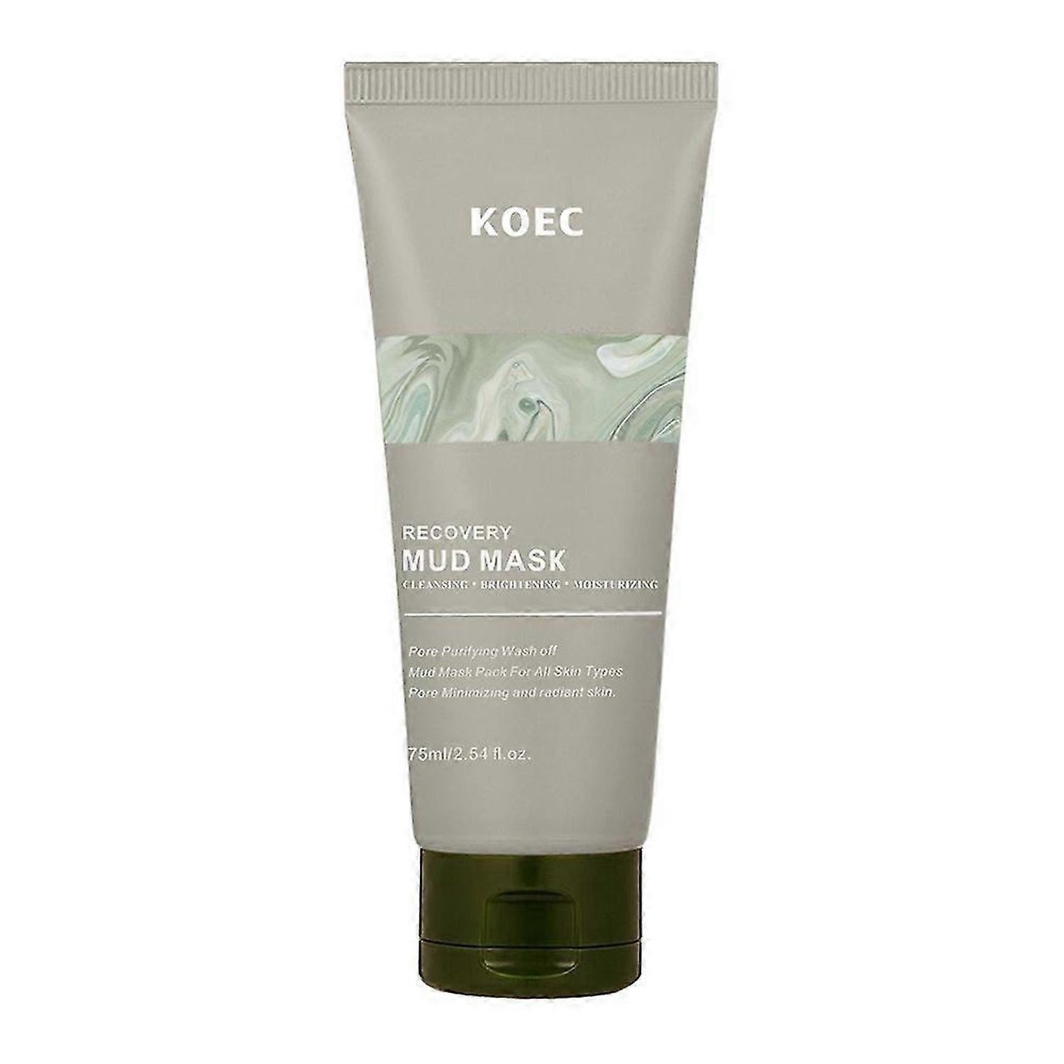 Relief Mud Mask - Deep Cleansing & Hydrating with Boryeong Mud, Recovery Mud Clay Face Mask, Hydrating Moisturizing Pore Cleanser Mask