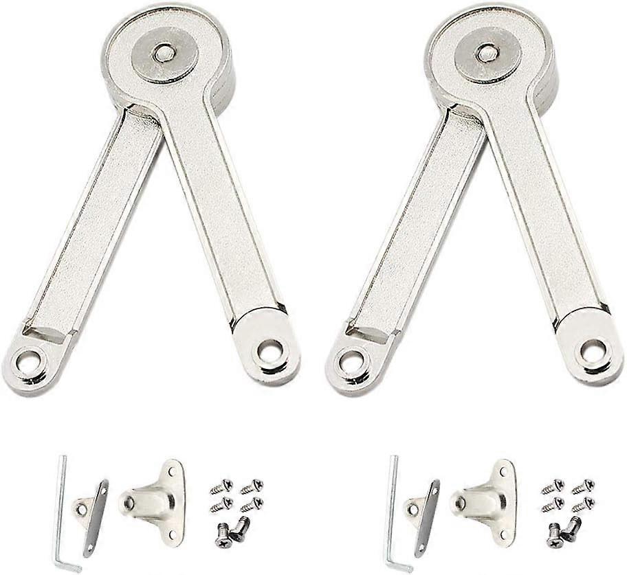 2 Pieces Hinge Support Adjustable Damper Buffer Hinge Lift Support Hinge Lid Lift Up Stay Damper Buffer ZeGoods