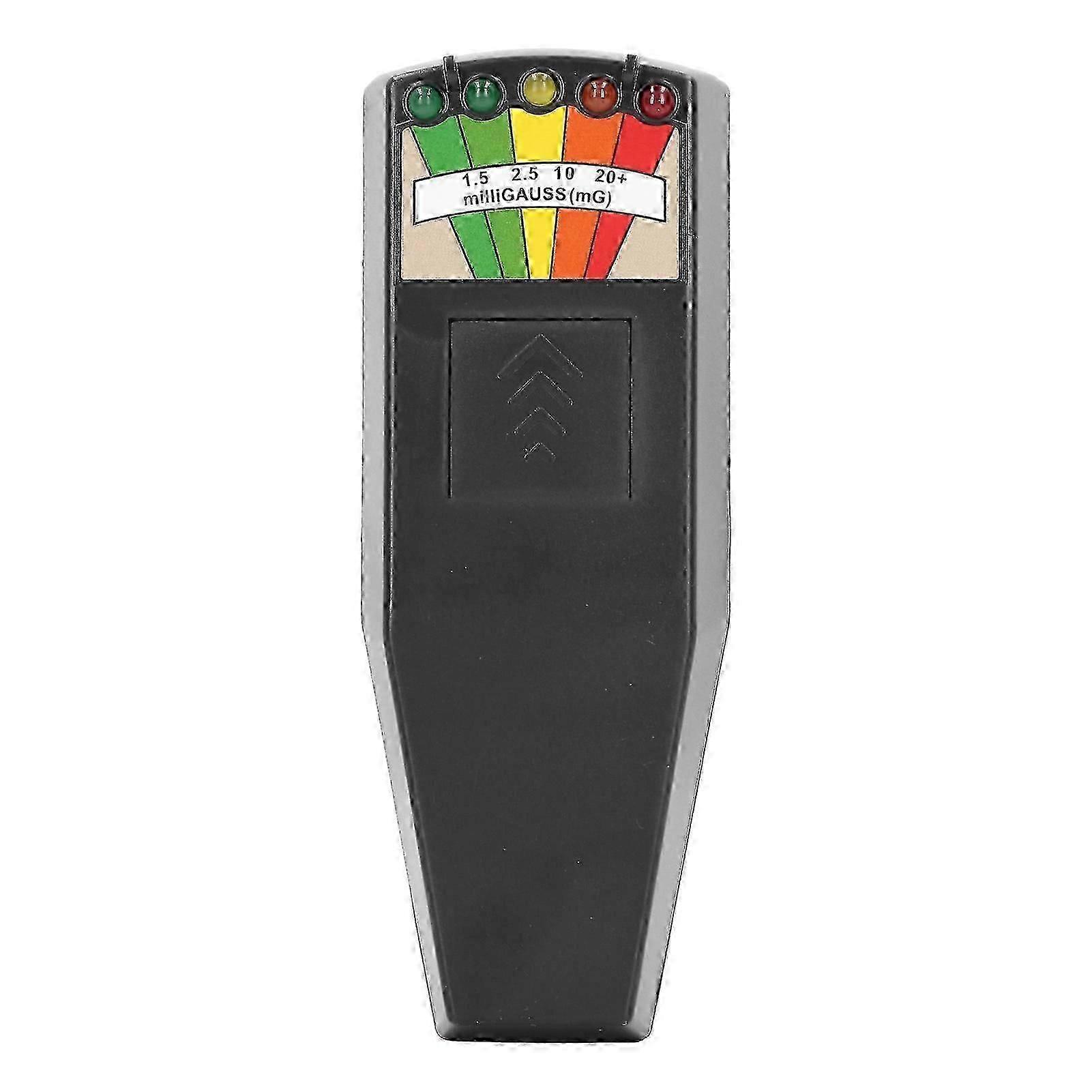 EMF متر كاشف المجال الكهرومغناطيسي جهاز اختبار محمول للكشف عن EMF مع مؤشر LED للمنزل