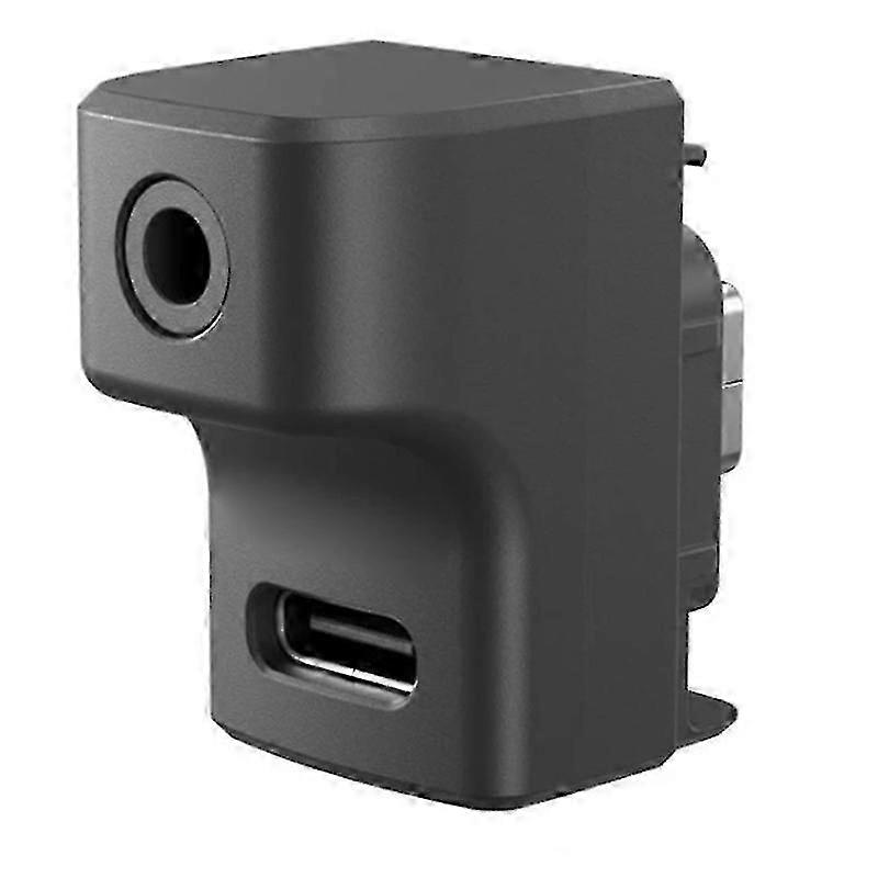 Audio Adapter for External Microphone Accessories During Charging