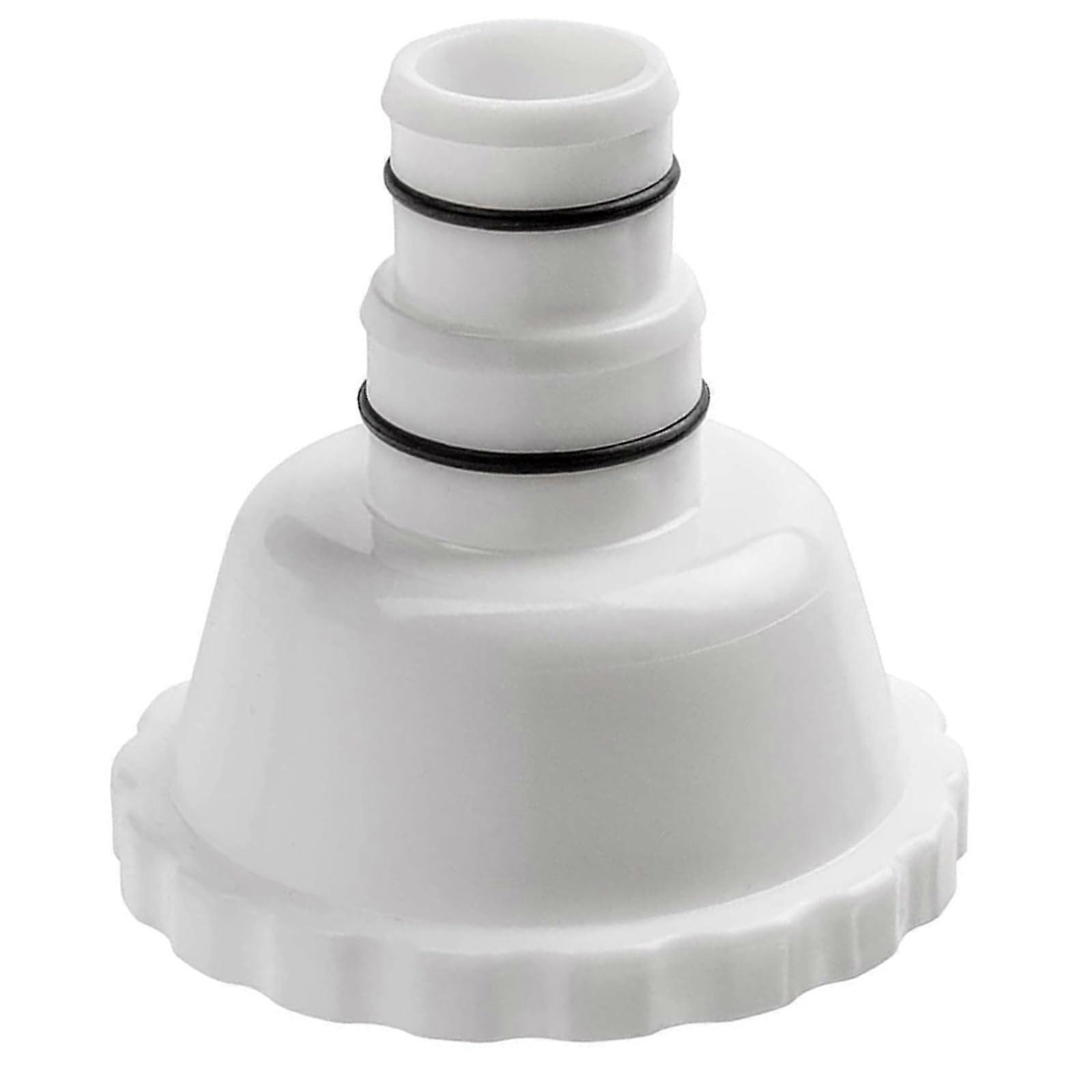 Pool Vacuum Adapter Attachment Swimming Pool Adapter Skimmer Adapter PVC Texture Suitable for 1.5 Inch Connection Heads Ref: 6092
