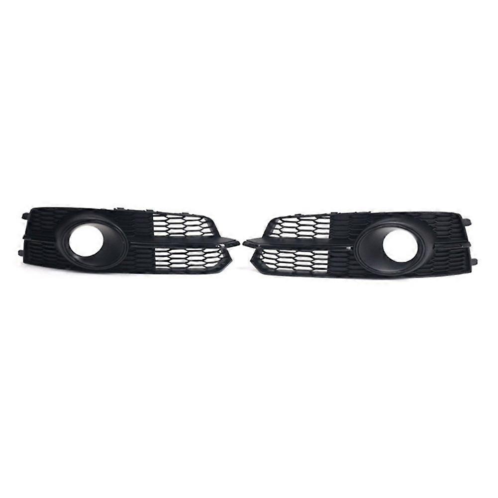 Front Bumper Fog Light Grille Cover Honeycomb Mesh for A6 C7 2016-2018 Accessories 4G0807647A 4G080
