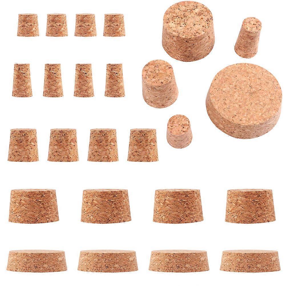 50pcs Natural Stoppers Set Airtight Sealing Covers for , Beverages, and DIY Home Decoration