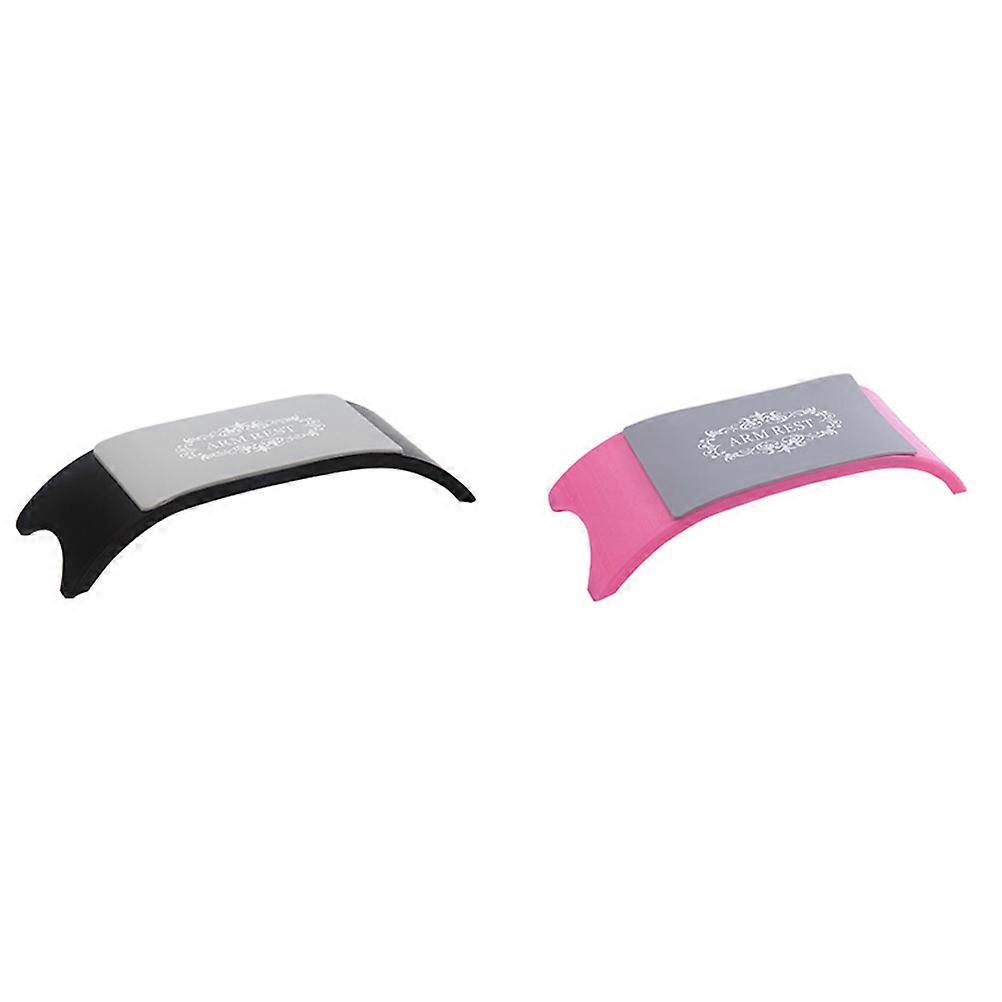 Hand Rest Manicure Armrest Cushion For Girls Diy Nails Home Use 22x8cm Assorted Color 2Pcs